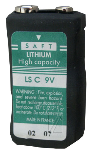3LS14250(9V) - bez vývodov (STD) | Líthiové batérie SAFT
